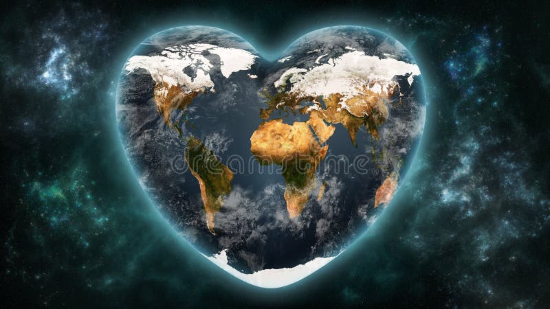 Heart Shaped Earth Planet on a Outer Space Background. Love and Respect the World, Ecology, Astronomy Concepts Stock Illustration - Illustration of preservation, globe: 196898342 Heart Shaped Earth Planet on a Outer Space Background. Love and Respect the World, Ecology, Astronomy Concepts Stock Illustration - Illustration of preservation, globe: 196898342