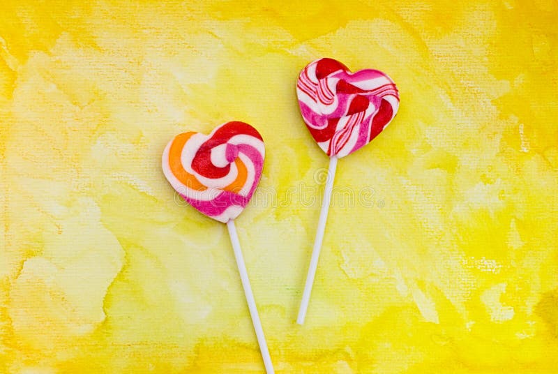 Heart shaped Lollipop stock photo. Image of sweet, love - 20417602