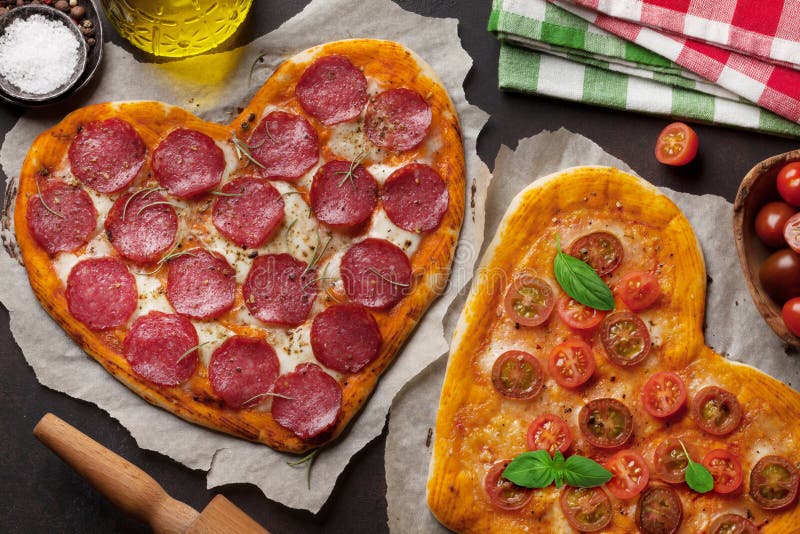 1,509 Heart Shaped Pizza Stock Photos - Free & Royalty-Free Stock ...