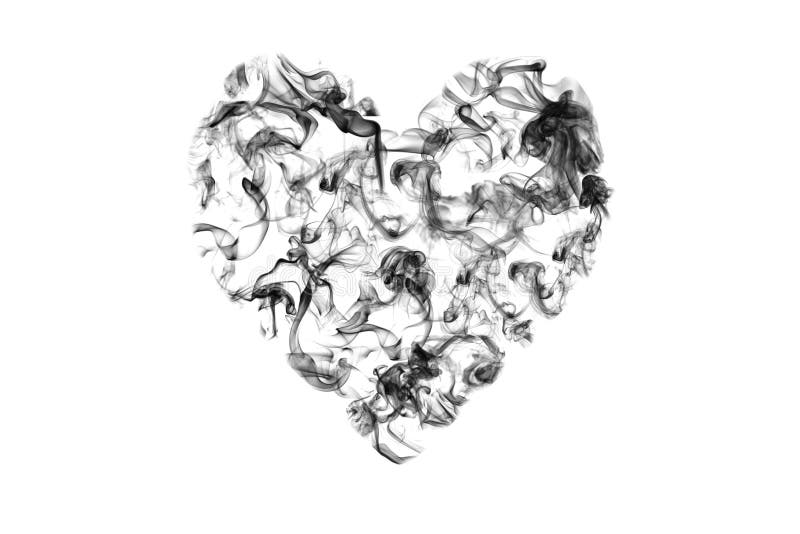 Smoke heart stock illustration. Illustration of conceptual 20563034