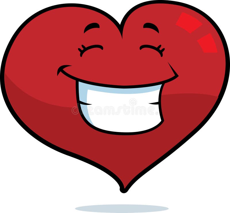 winking animated smiley face with hearts clipart