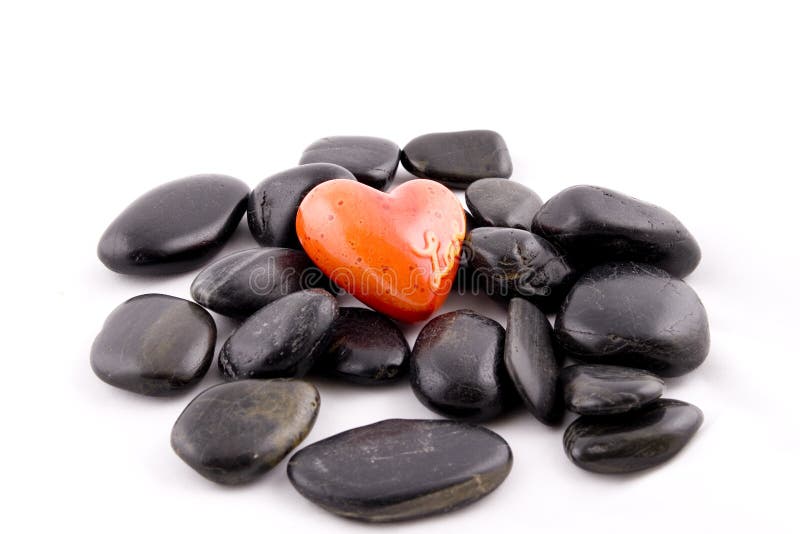 Heart and stones