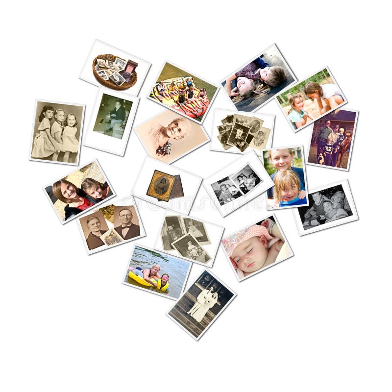 Heart Style Collage/Family Photos