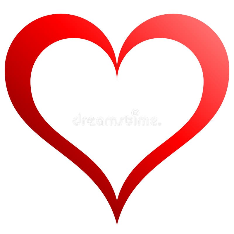 Heart Symbol Icon - Red Simple Isolated - Vector Stock Vector - Illustration of heart, vector: 137011560