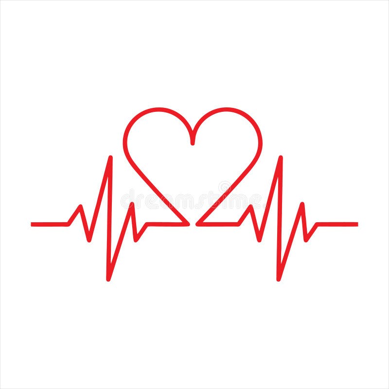 Heartbeat. Heartbeat Icon. Heartbeat Line Vector. Heart Beat Icon ...