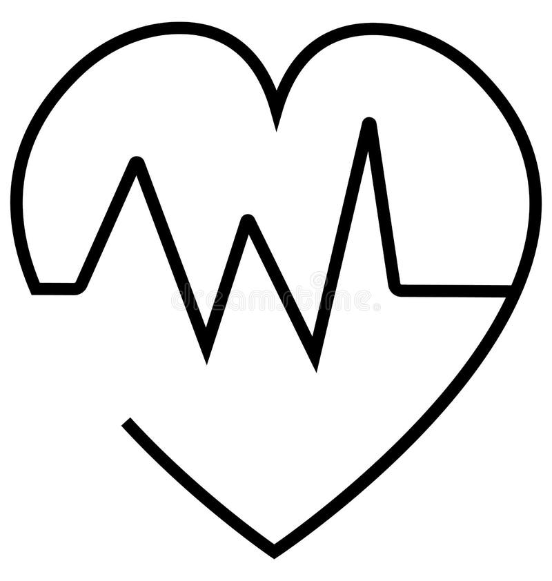 Heart Lifeline Icon Stock Illustrations – 209 Heart Lifeline Icon Stock ...