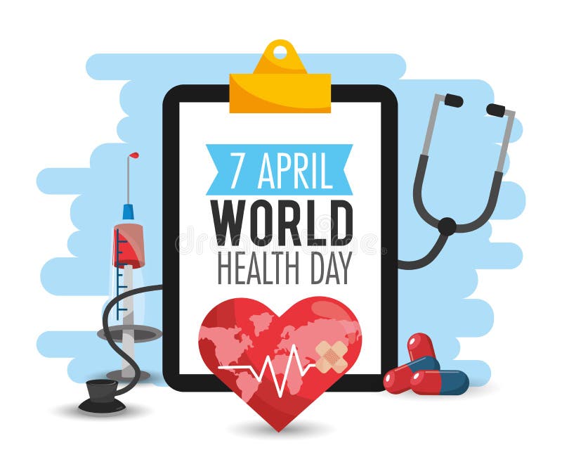 Heartbeat and pills to world health day