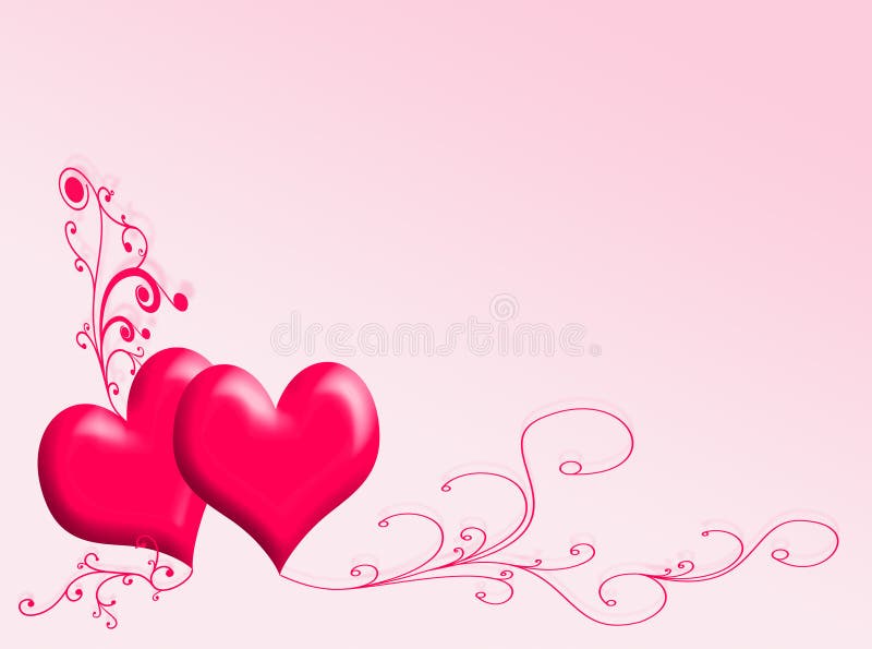 Hearts background