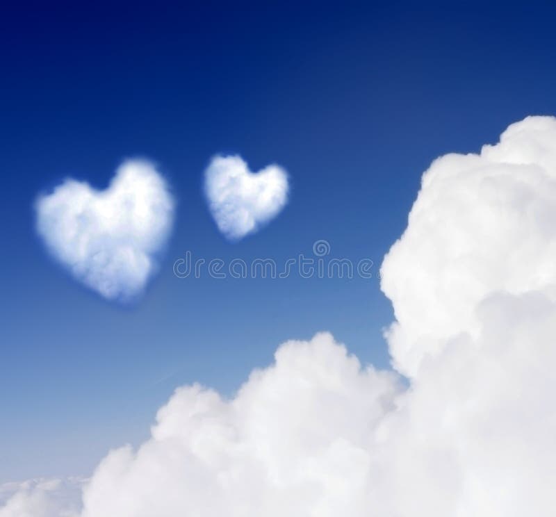 Heartshaped cloud