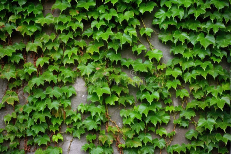 Hearty ivy scaling the side of a building, created with generative ai AI generated