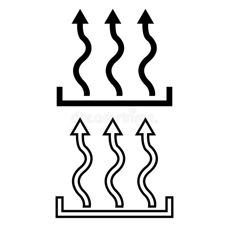 Heat Icon Vector Set Thermal Illustration Sign Collection Warm Symbol Stock Vector Illustration Of House Design