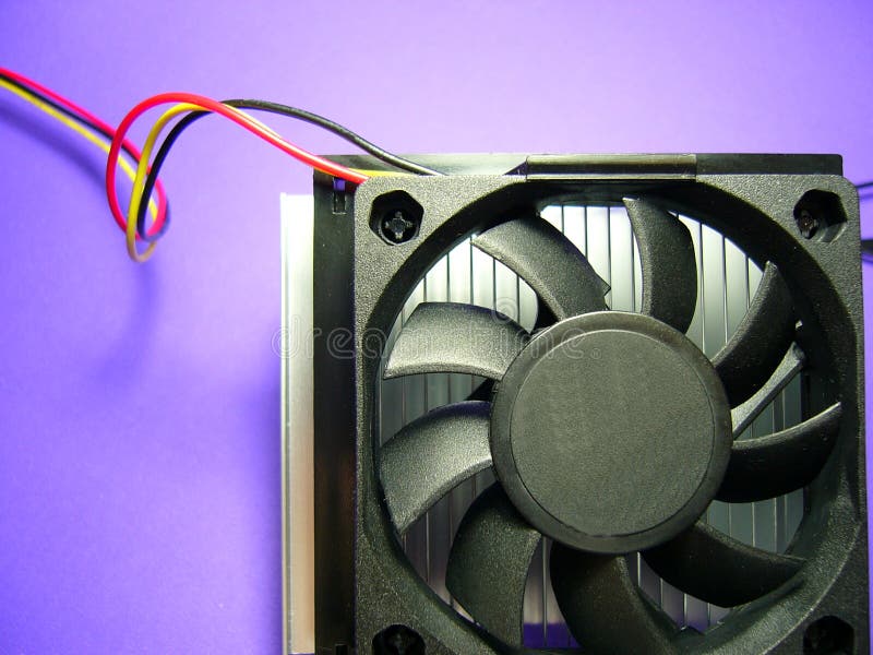 Heat Radiator fans royalty free stock photography