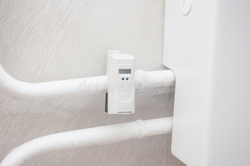 Heat Recording Device Mounted Stock Photo Image of electric, distributing 57698632