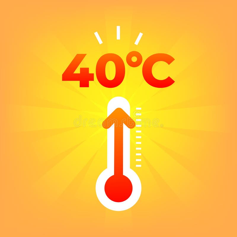 Free Vector  Thermometer in summer weather