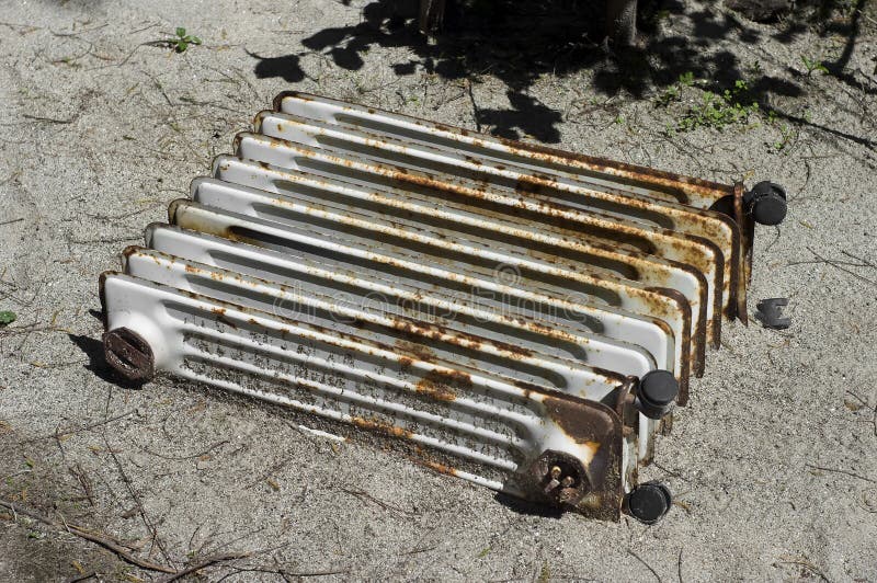 Heater stock photo. Image of heating, junkyard, outdated 14343968