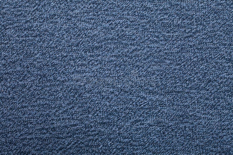 Heather Blue Knitted Fabric Pattern Stock Image - Image of