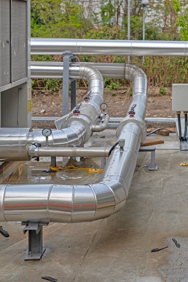 Pipes Hvac stock photo. Image of industrial, pipe, conditioner 191541238