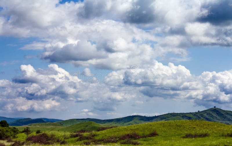Heaven and Earth stock image. Image of pastures, backgrounds - 21778949