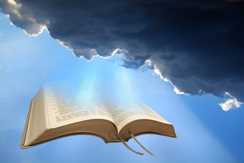 Heavenly bible spiritual light