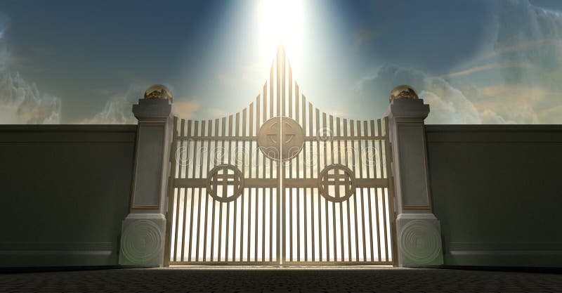 Pearly Gates Stock Illustrations – 555 Pearly Gates Stock