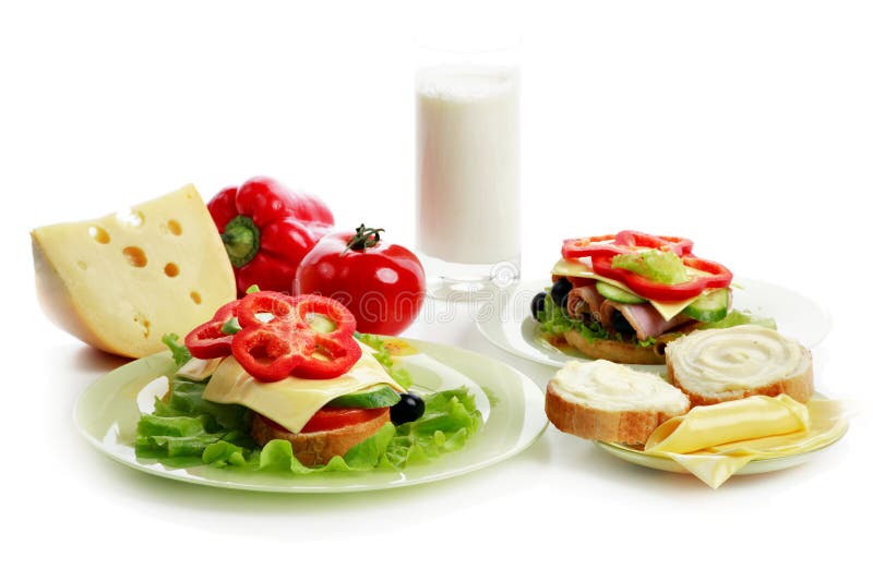 Heavy breakfast stock image. Image of juicy, light, dairy 5413853