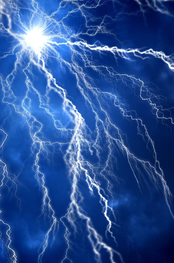 Heavy clouds bringing thunder, lightnings and storm. royalty free stock image