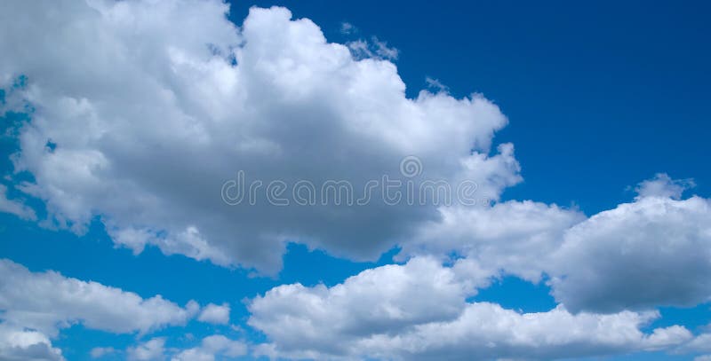 Heavy clouds on sky stock image