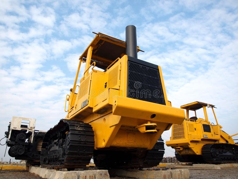 Heavy Construction Equipment Stock Photo Image of industrial, metal