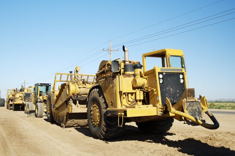 Heavy Construction Equipment Stock Photo Image of mover, site 295840