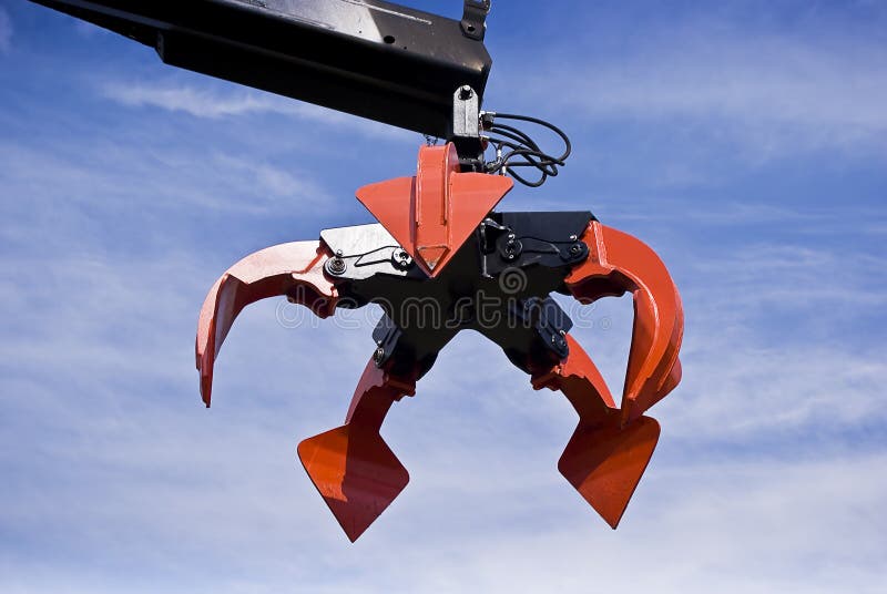 Heavy Duty Scalp Grab royalty free stock photo