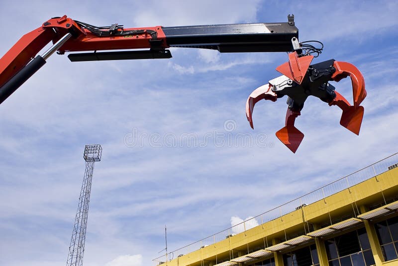 Heavy Duty Scalp Grab stock photo