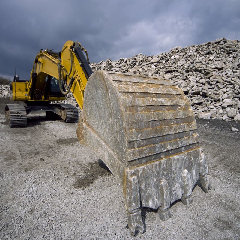Heavy Equipment stock photo. Image of tractors, large 4153914