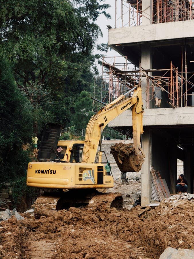 Heavy Equipment for Building Construction Editorial Stock Image Image