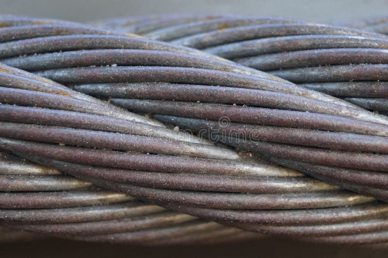 Wire Rope Cable stock image. Image of tight, capable 99119141