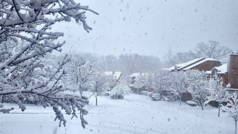 Heavy Snow storm in New Jersey