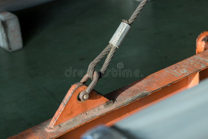 Heavy Steel Cable Lifting Of Structure Steel Powerful Crane Sling