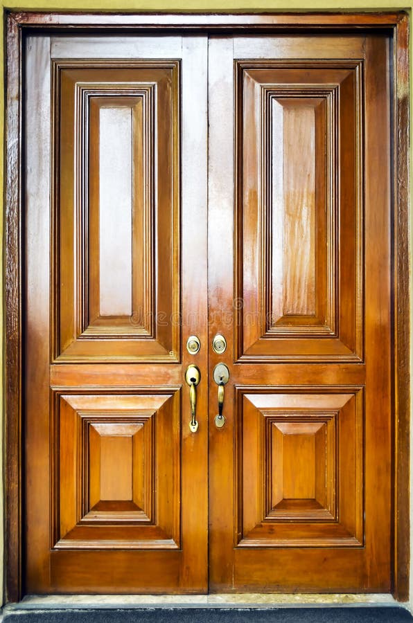 Heavy Wooden Door