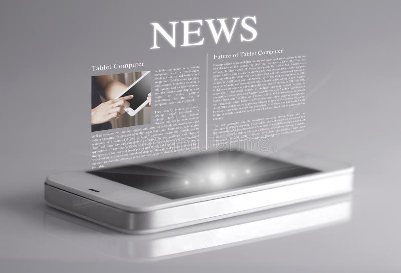 Heet nieuws op 3d scherm stock foto Heet nieuws op 3d scherm stock foto