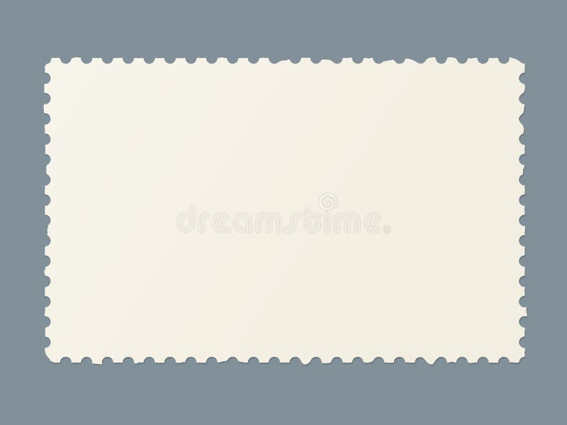 Heftige leere Briefmarke stock abbildung Heftige leere Briefmarke stock abbildung