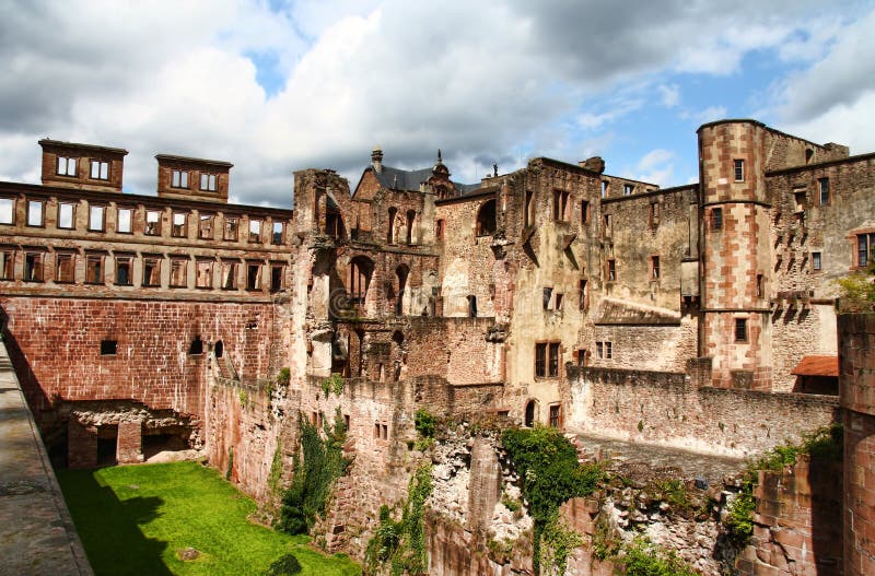 Heidelberg Castle, Germany in HDR