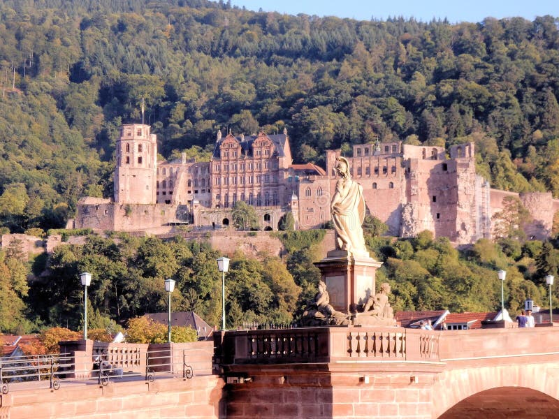 Heidelberg Castle - Heidelberger Schloss - Architectural masterpiece of the renaissance – Germany stock photo Heidelberg Castle - Heidelberger Schloss - Architectural masterpiece of the renaissance – Germany stock photo