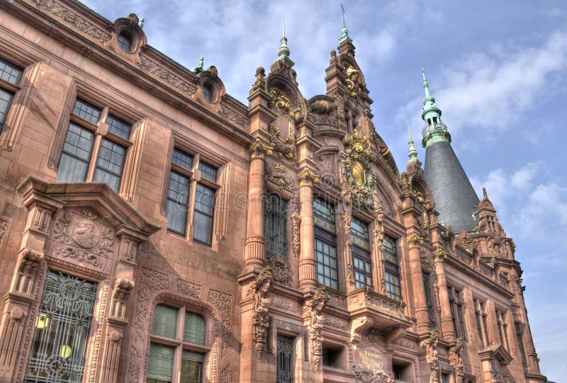 Heidelberg University, Germany royalty free stock photography