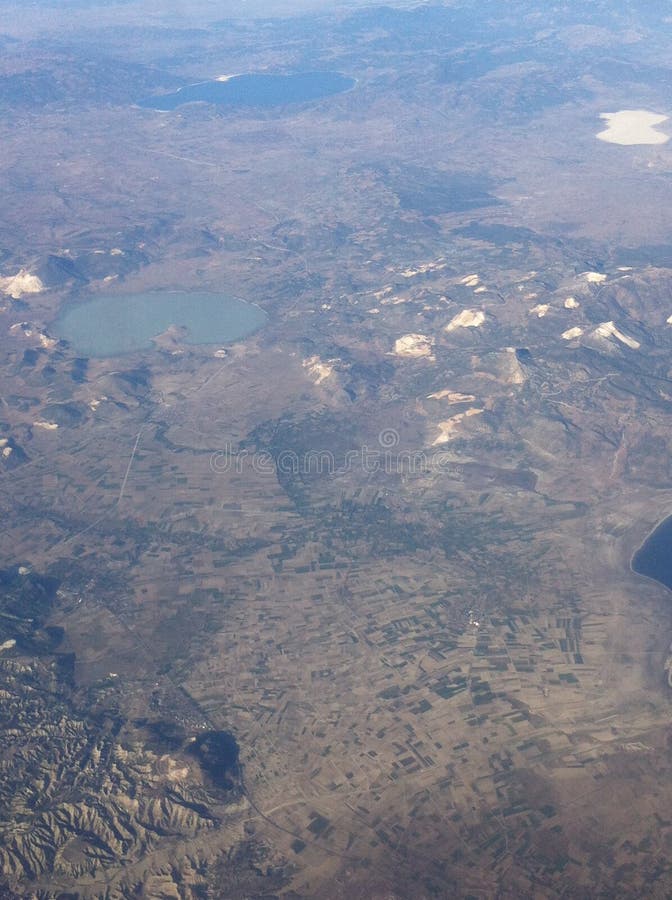 At the height of the airplane window. Airplane height stock images, royalty-free photos and pictures