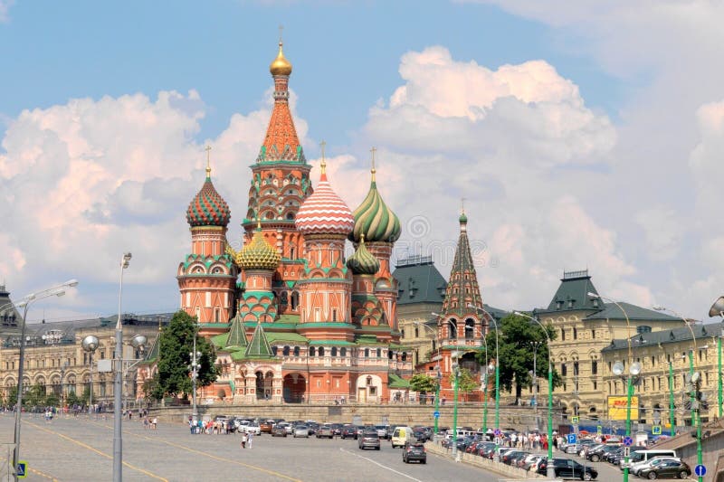 Heilig-Basilikum ` s Kathedrale, Moskau, Russland stockfotografie Heilig-Basilikum ` s Kathedrale, Moskau, Russland stockfotografie