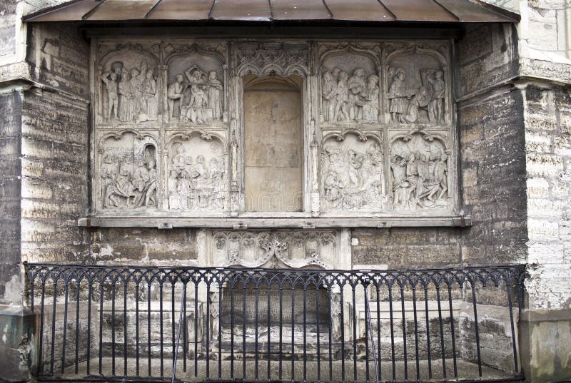 Heilig-Olavs Kirche (Oleviste), Heilig-Maria-Kapelle, Ehrengrabmal der Gründer Hans Pavels (1513) mit dem Bild von Christus Leide stockfotografie Heilig-Olavs Kirche (Oleviste), Heilig-Maria-Kapelle, Ehrengrabmal der Gründer Hans Pavels (1513) mit dem Bild von Christus Leide stockfotografie