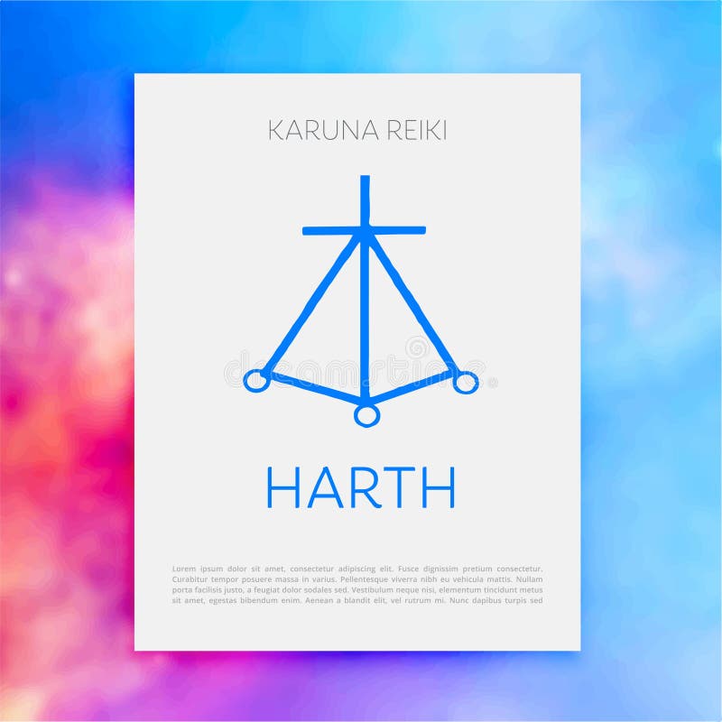  Heilige Geometrie Reiki Symbol lizenzfreie abbildung