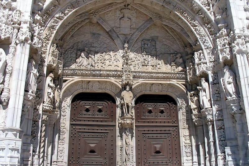 Hiëronymietenklooster royalty-vrije stock foto's