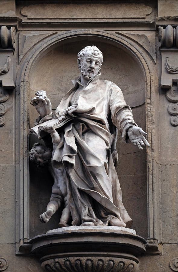 Heiliges Cajetan, Kirche Santi Micheles e Gaetano in Florenz stockfotografie Heiliges Cajetan, Kirche Santi Micheles e Gaetano in Florenz stockfotografie
