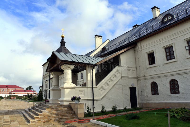 Heiliges Dormition Kloster Sviazhsky lizenzfreies stockfoto Heiliges Dormition Kloster Sviazhsky lizenzfreies stockfoto