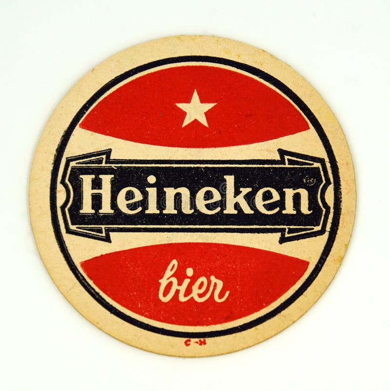 Heineken Heineken Brewery,Nederland BV Amsterdam Netherlands...1986 Beer Mat 